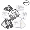 12Pcs 2 Colors Cardboard Paper Jewelry Set Boxes CBOX-FS0001-03-3