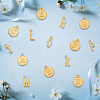 4Bags 2 Styles Tibetan Style Zinc Alloy 26 Letters Pendants FIND-SC0017-57G-4