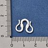 Brass M-Hook Clasps KK-CBA0DF0-14E-S-3