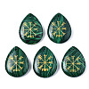 Synthetic Malachite Pendants G-T122-72G-1