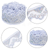 Waved Polyester Lace Trim OCOR-WH0070-14D-6