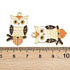 Thanksgiving Theme Alloy Enamel Pendants FIND-I065-04A-G-3