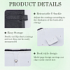 Portable PU Leather Earring Display Book EDIS-CL0001-02B-5