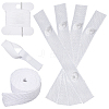 Polyester & Pom Removable Quilt Cover Corner Fasteners Button Straps FIND-CP0003-68-1