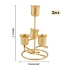 Iron Candle Holder AJEW-WH0171-60A-2