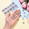100Pcs 10 Styles Rack Plating Eco-Friendly Alloy Charms FIND-YW0008-79-5