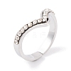 304 Stainless Steel Finger Ring for Women RJEW-C086-12-P-1