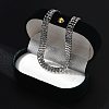 304 Stainless Steel Wheat Chain Necklaces for Women NJEW-U019-01P-3