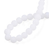 Imitation Jade Glass Beads Strands GLAA-T032-J4mm-MD01-4