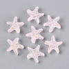 Frosted Glass Beads FGLA-T005-01J-1