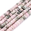 Natural Rhodonite Beads Strands G-Q606-46A-15-2