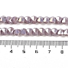 Electroplate Glass Beads Strands EGLA-B009-05A-09-4