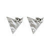 Non-Tarnish 304 Stainless Steel Stud Earring Findings LS-STAS-L024-003P-02-1