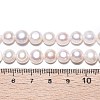 Natural Cultured Freshwater Pearl Beads Strands PEAR-N014-07J-02-5