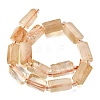 Heated Natural Citrine Beads Strands GG-CBA8682-A02-3