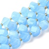 Natural Quartz Dyed Beads Strands G-U023-A02-01-2