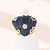 Natural Lapis Lazuli Cuff Rings GG-CBA5FCC-04G-06-1
