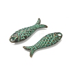 Tibetan Style Alloy Pendants AL-CBA8ABC-03-2