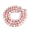 Natural Pink Opal Beads Strands G-N367-01B-01-3