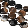 Dyed & Heated Natural Banded Agate Beads Strands GG-CBAB9C6-G01-01-3