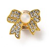 Zinc Alloy Rhinestone Brooches JEWB-F022-04B-1