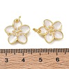 Brass Enamel Pendants KK-CBAD9DF-03G-C-3