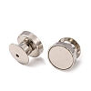 Magnetic Alloy Secure Locking Pin Backs AL-B004-03P-D-4