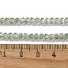 Electroplate Glass Beads Strands GLAA-Q105-02-05-2