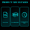 10M Luminous PET Adhesive Tape for Stage AJEW-SP0002-35B-01-6