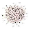 Opaque Acrylic Beads MACR-TAG0001-07Y-2