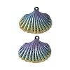 Brass Pendants KK-D355-10RC-1