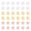 60Pcs 3 Colors 1-Hole Resin Buttons RESI-TA0004-42-2