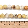 Natural Yellow Opal Beads Strands G-I213-18-8mm-2