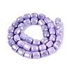 Anti-Tarnish Electroplate Glass Beads Strands EGLA-N027-03A-10-2