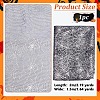 Spider Web Pattern Polyester Fabric DIY-WH0671-114-2