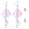 Brass Dangle Earring EJEW-TAC00023-1