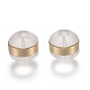 Brass Rings Silicone Ear Nuts SIL-N003-03LG-1