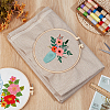 14CT Linen Cross-stitch Fabric DIY-WH0899-454-4