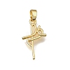 Brass Pendants KK-CBAA632-01G-1