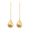 304 Stainless Steel Teardrop Stud Earrings EJEW-M101-03G-2