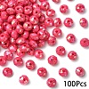 Opaque Acrylic Beads MACR-YW0003-55F-1