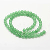 Natural White Jade Beads Strands G-G735-42-8mm-1-4