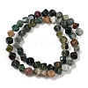 Natural Indian Agate Beads Strands G-A257-A12-01-3