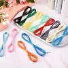 37 Bundles 37 Colors Waxed Polyester Cord YC-CD0001-02-5