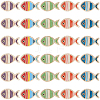 30Pcs 5 Colors Aolly Enamel Beads FIND-SC0016-34-1