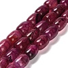 Natural Dragon Veins Agate Beads Strands G-D317-A01-03-2