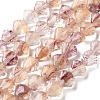 Inner Flower Handmade Lampwork Beads Strands LA-CBA3F7A-02K-1