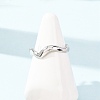 304 Stainless Steel Cuff Open Rings SA-CBA4160-38P-2
