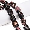 Natural Rhodonite Beads Strands G-N342-143B-4