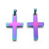 Ion Plating(IP) 304 Stainless Steel Pendants STAS-F211-04-2